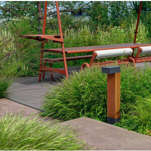 Уличный торшер Woody Mini 5Вт 725мм IP65 под дерево купить Москва