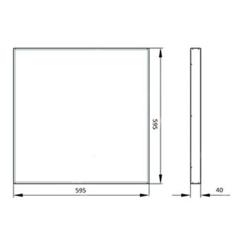 Светильник Армстронг IP65 50Вт 600х600 7000Лм МЗСИ фото 6