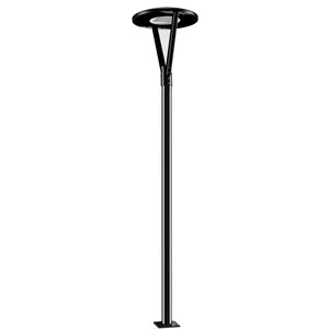 Парковый светильник столб 4 метра 40Вт 220В EL-PARK-NLO-4-40 IP67 Черный купить